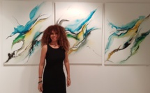 Rosario d'Espinay Saint-Luc ouvre les portes de son atelier à Oraison