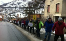 Mobilisation à Briançon pour les droits aux frontières