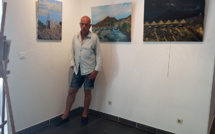Digne : Frédéric Martin peint et expose sa ville à l’Atrium