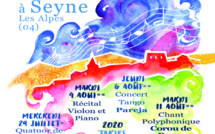 A Seyne les alpes 13ème édition de Musique dans la vallée