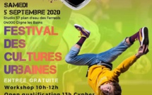 Festival de Cultures urbaines Samedi 5 septembre à Digne les bains