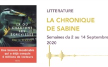 La Chronique de Sabine du 12 Septembre 2020