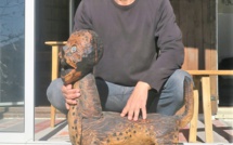 Portrait d'un sculpteur- illustrateur