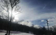 En raquette : direction villard saint pancrace