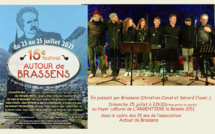 En passant par Brassens en concert à l'Argentière la Bessée le 25 juillet 2021