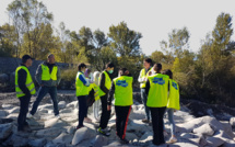 BTP 04 : des collégiens dignois en visite sur un chantier