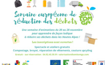 la Semaine Européenne de la Réduction des Déchets, c'est en ce moment !