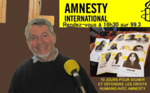 Pour la dignité, un rendez-vous mensuel sur les Droits humains avec Amnesty international