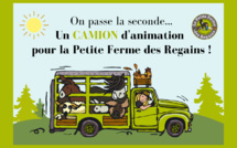 un projet de camion d'animation pour la Petite Ferme des Regains