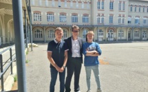 premier prix des Olympiades de sciences de l’ingénieur pour 3 lycéens du lycée d'altitude