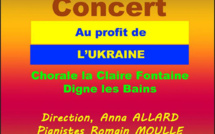 Un concert en faveur de l'Ukraine avec la Chorale de la claire fontaine