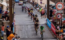 au coeur du tour pour la 11 ème étape à Briançon