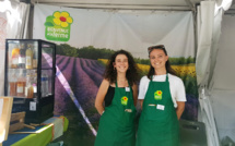 Bienvenue à la ferme était à la foire de la lavande 