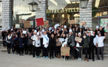 Manifestation à Sisteron contre la réforme du Bac BTN !