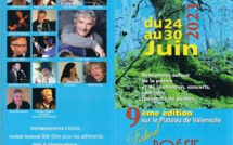 Le Festival Poésie et chansons au pays des Lavandes 2023.
