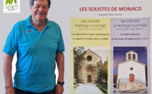 Concerts des Solistes de Monaco à Ganagobie et Archail les 29 et 30 juillet 2023