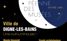 Soirée lumière Samedi aux musées de Digne-les-Bains.