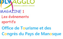 MAGAZINE 1- LE SPORT- Office de Tourisme et des Congrès du Pays de Manosque communautaire de la DLVA