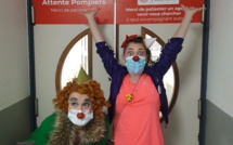 On a suivi les clowns Cotillon et Molly de l'association Le Gai Rire aux urgences pédiatriques de l'hôpital nord de Marseille