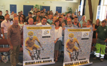 A Digne-les-Bains, Tout est prêt pour l'accueil du Tour de France. 