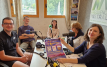  3 jours de cinéma sous les étoiles dans la cour de l'école Paul Martin à Digne les Bains.