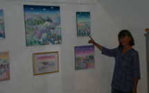 Exposition Cathy Visse au Café Plumer à Gap