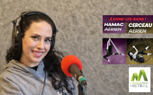 Hamacs et cerceaux aériens à Digne les bains avec Shaya Dance.