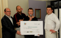 Un repas pour vaincre la mucoviscidose à Annot avec le chef Julien Lepine