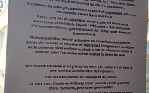 Antoinette Chahine honorée au Lycée Pierre Gilles de Gennes