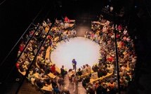 C'est pas parce qu'on a rien à dire qu'il faut fermer sa gueule, au Théatre Durance