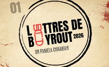 # 01 Lettres de Beyrouth - Carnet de guerre, 2026 de Pamela Chrabieh