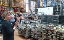 Réemploi des bouteilles vides à Sisteron avec REVERA