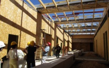 Visite de chantier sur l’Eco-Campus de Sainte-Tulle