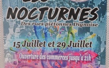 Des commerçants dignois font vivre deux rues en nocturne.